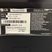 تلویزیون ۴۳ اینچ ال جی|تلویزیون و پروژکتور|رشت, پیرکلاچای|دیوار