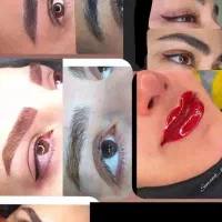 میکرو کراتین کاشت ناخن رنگ مو ب صورت حرفه ای