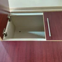 کابینت (ترکیب فلز وmdf) + سینک + هود سالم|آب‌چکان و نظم‌دهنده ظروف|تهران, مهران (سیدخندان)|دیوار