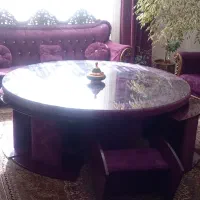 مبلمان ۹نفره کار دست و سفارشی درحد نو