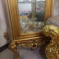 بوفه سلطنتی طلایی|بوفه، ویترین، کنسول|قم, نخودی|دیوار