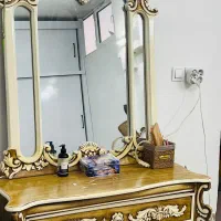 سرویس خواب کامل چوب راش|تخت و سرویس خواب|مشهد, کوثر|دیوار