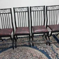 صندلی فلزی ناهار خوری