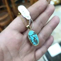 گردنبند فیروزه نیشابور اصل