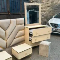 تخت خواب دونفره پارچه ای با تشک با اقساط|تخت و سرویس خواب|چابهار, |دیوار