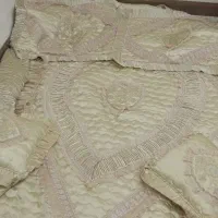 روتختی دونفره ساتن ترک عروس