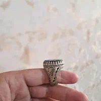 انگشتر درشت با سنگ فیروزه
