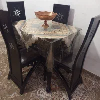 میز نهار خوری چوبی