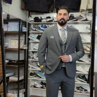 کت شلوار مگا نوک مدادی بهنام پلیس