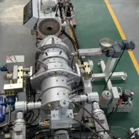 ساخت دستگاه لوله پلی اتیلن دولایه تک لایه وpp pvc