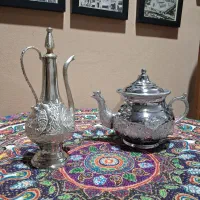 دوعدد قوری ودو عدد گلاب پاش|کلکسیون اشیاء عتیقه|رفسنجان, |دیوار