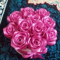 گل ربانی شاخه ای و باکس|گل مصنوعی|فومن, |دیوار