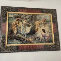 تابلو فرش ابریشم