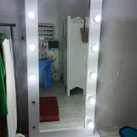 دو عدد آینه چراغدار