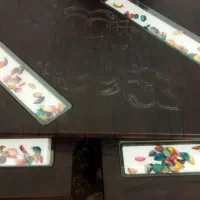 میز بزرگ ب همراه۴تاعسلی