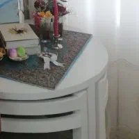 میز نهار خوری 4نفره مدل کم جا