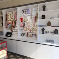 دکور شیک مغازه بدلیجات (ام دی اف) نورپردازی