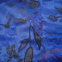 نگین زنی لباس و چادر