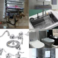 نصب وتعمیرشیرآلات،توالت فرنگی،روشویی،فلاشتانک.سینگ