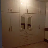 ساخت کمد دیواری کابینت و درب چوبی|جاکفشی، کمد، دراور|لردگان, |دیوار