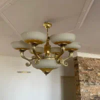 چهار لوستر لوکس سالن و اشپزخانه