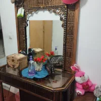 دلاور سه کشو با میز واینه