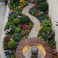 باغبانی. اجرای فضای سبز. آبیاری قطر ای