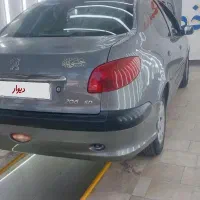 پژو 206 sd دوگانه کارخانه