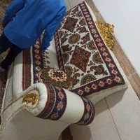 مبل پته سفید سه نفره