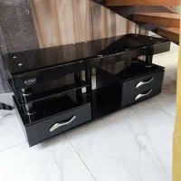 میز تلویزیون شیشه ای