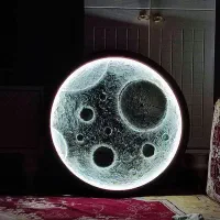 تابلو ماه و ساعت