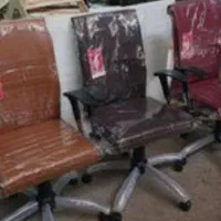 صندلی گردان قرمز|مبلمان اداری|زنجان, |دیوار