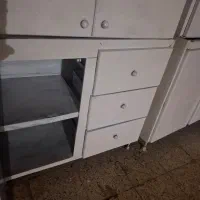 کابینت و گاز 5شعله طرح فر|آب‌چکان و نظم‌دهنده ظروف|شوشتر, |دیوار