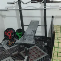 میز هالتر و هالتر و وزنه