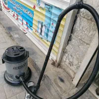 جارو برقی سطلی با لوازم نو