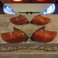 چراغ جلو وعقب پژو پارس و 206وپراید