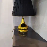 آباژور مشکی طلایی