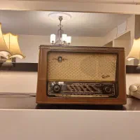 رادیو گرام استریو قدیمی لامپی