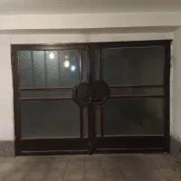 دو عدد درب سالم بدون زنگ زدگی  مناسب برای باغ