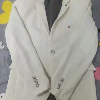 کت تک اسپرت مردانه سایز 48سفید