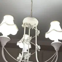 لوستر به همراه آباژور|لوستر و چراغ آویز|تهران, بنی‌هاشم|دیوار