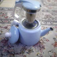 کتری قوری  لعابی وپیرکس