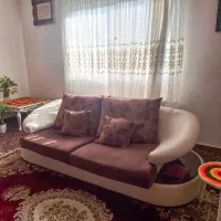 مبل ۷ نفره دست ساز چرم|مبلمان خانگی و میز عسلی|رشت, توشیبا|دیوار