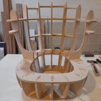 کلاف مبل راحتی از جنس پلای وود برش با دستگاه cnc|مبلمان خانگی و میز عسلی|چهاردانگه (تهران), |دیوار