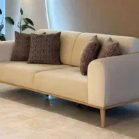 مبل تدی ۸ نفره چوب روس|مبلمان خانگی و میز عسلی|رباط‌کریم, |دیوار