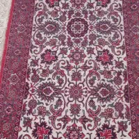 قالیچه دست بافت کناره طولش دومتر وده سانت،عرضش۸۵