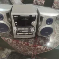 رادیو و ضبط سامسونگ.قدیمی.سه دیسک MP3|سیستم صوتی خانگی|پردیس, فاز ۱|دیوار