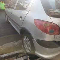 ۲۰۶نقرهای مدل ۱۳۹۷ فنی کاملا سالم|خودرو سواری و وانت|تهران, اباذر|دیوار