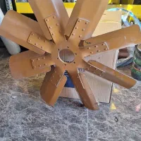 فشارشکن پمپ هیدرولیک و پروانه رادیاتور بیل