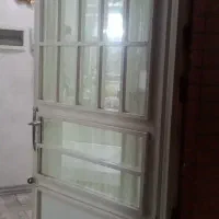 درب ورودی. آهنی بدون چارچوب پروفیل سنگین